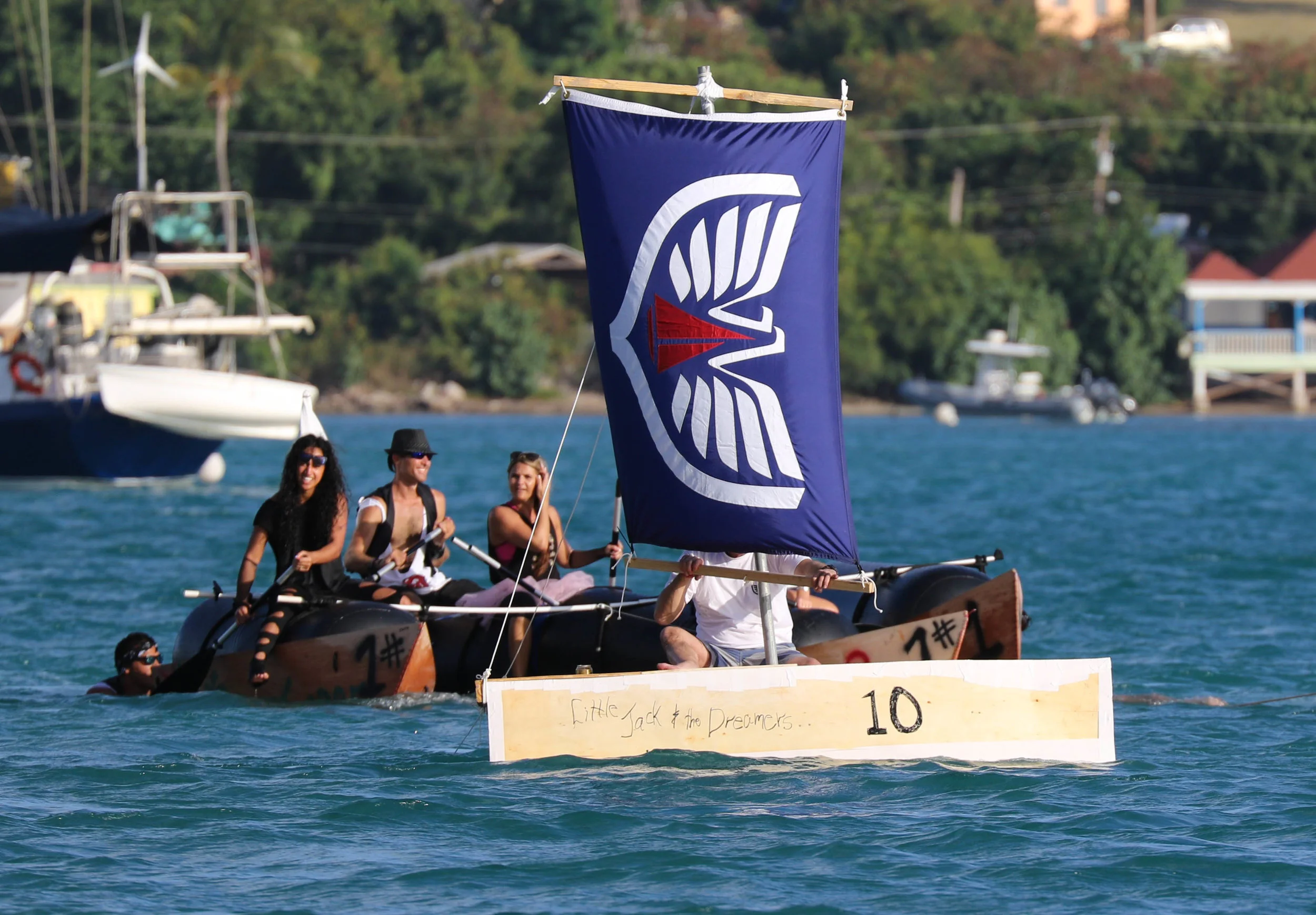 NEWPORT SHIPYARD HELPS RACE EC $17,000 FOR ANTIGUA BARBUDA SEARCH AND RESCUE (ABSAR) AT WOBBLY RACE IN ANTIGUA