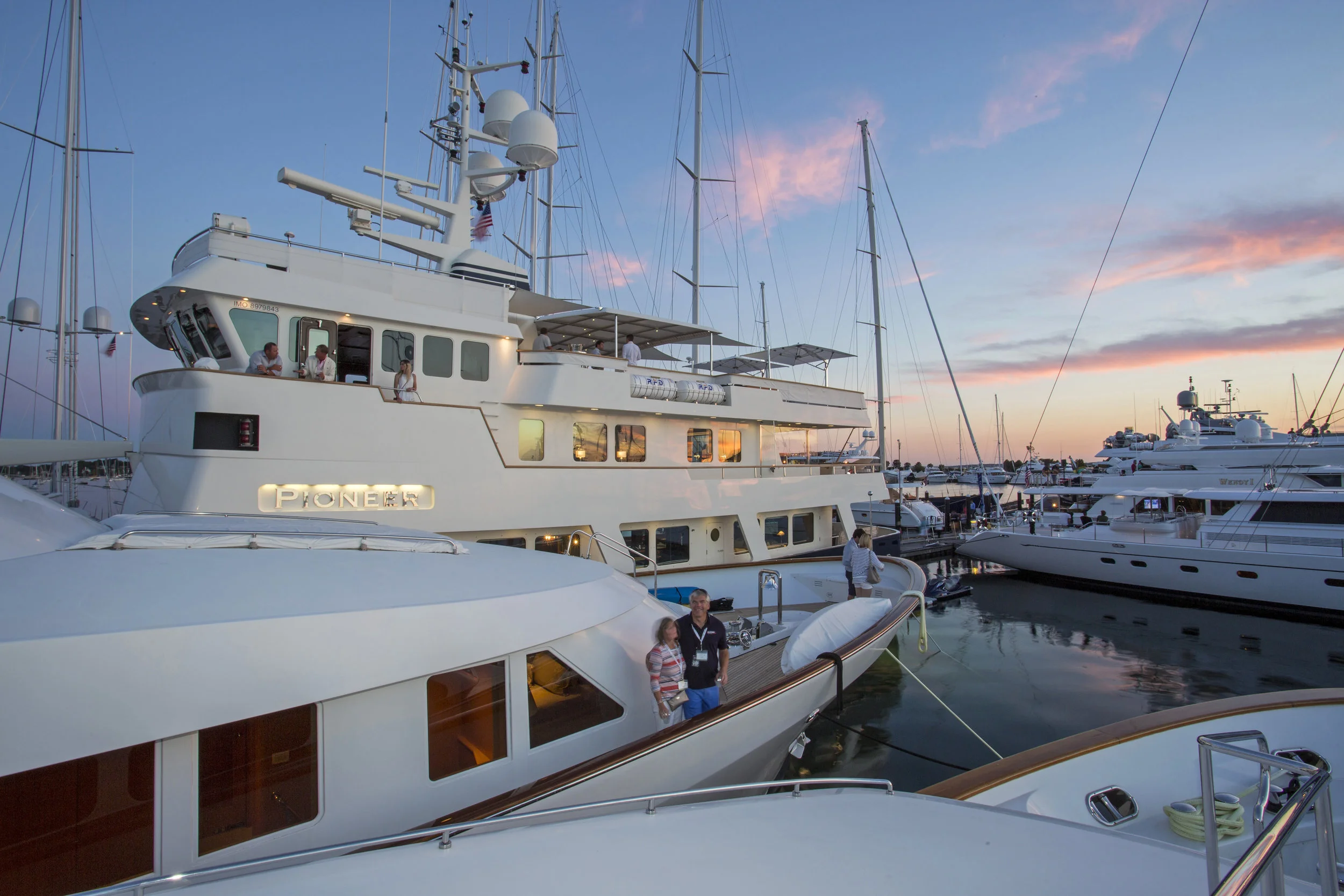 Newport Charter Yacht Show 2016. Photo: © Billy Black