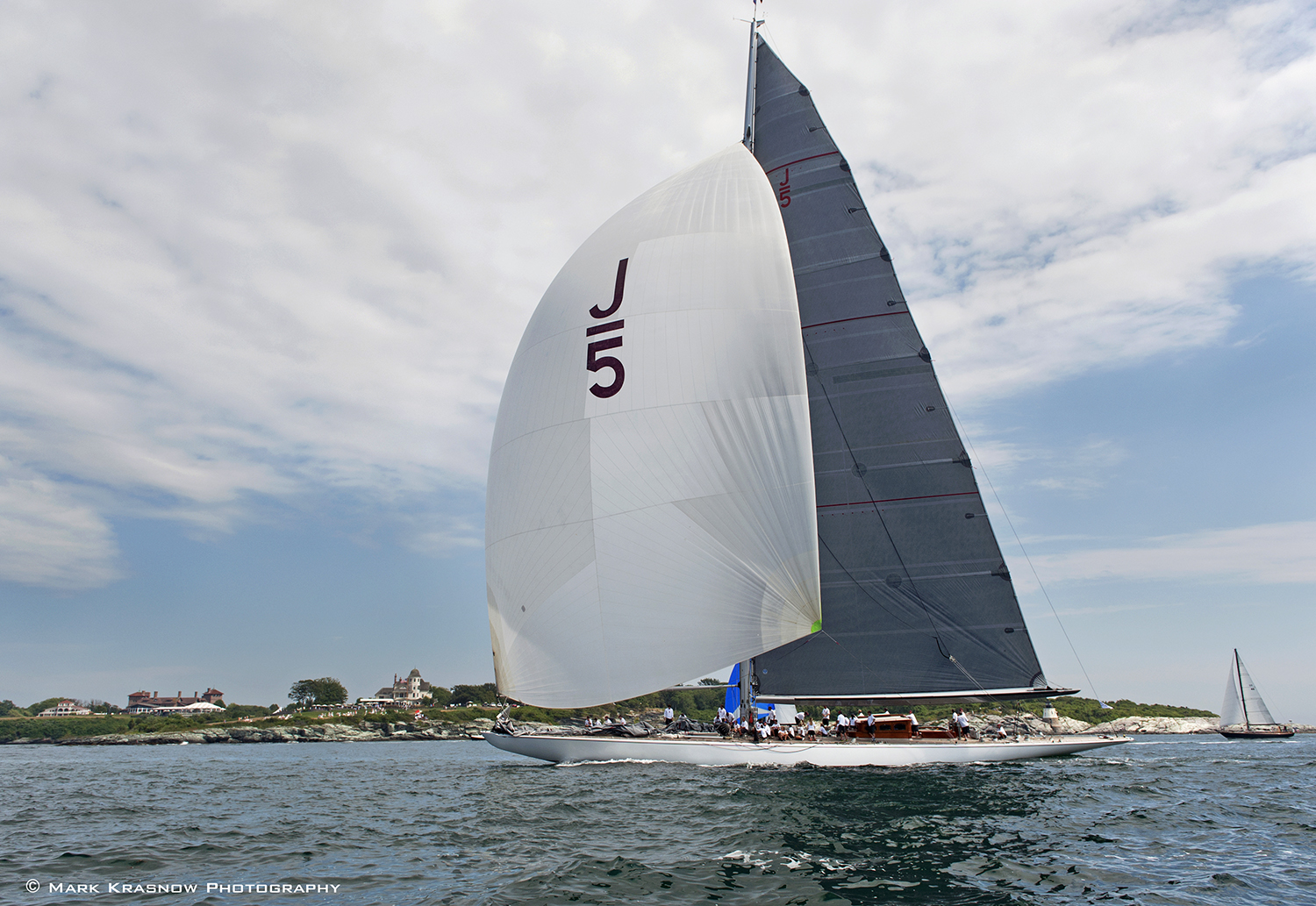 J Boat Ranger (J5) off Newport, R.I. Photo: © Mark Krasnow