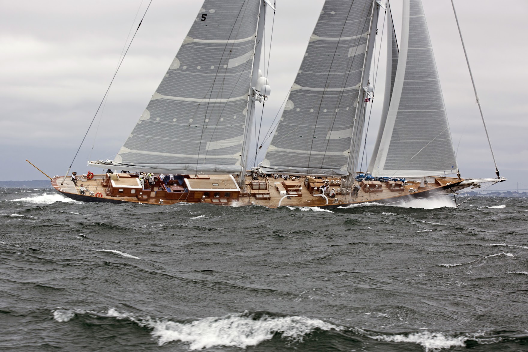 METEOR wins Class C in the 2017 Candy Store Cup Superyacht Regatta. Photo: Billy Black