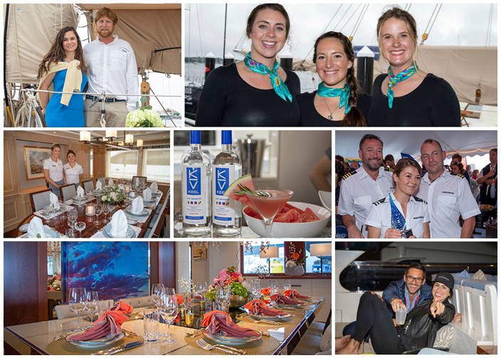 Scenes from the 2019 Newport Charter Yacht Show presented by Helly Hansen Newport. (photos by Billy Black)