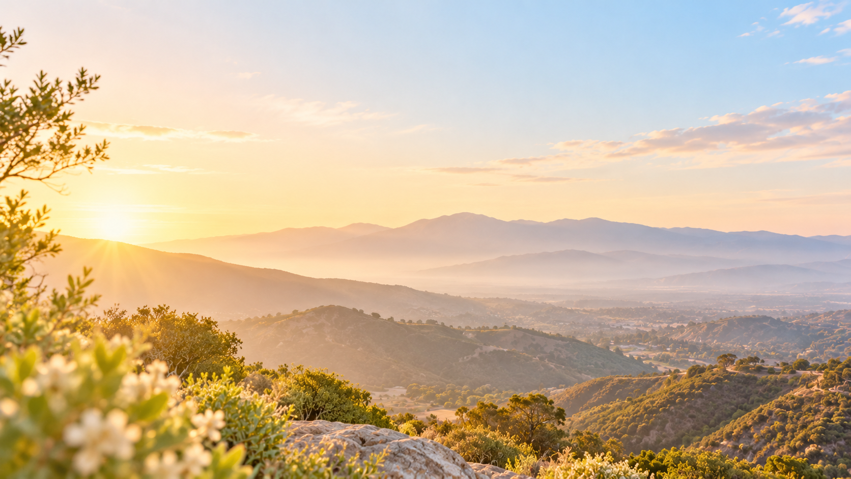 Pastel Sunrise Over Misty Mountain Valleys.png