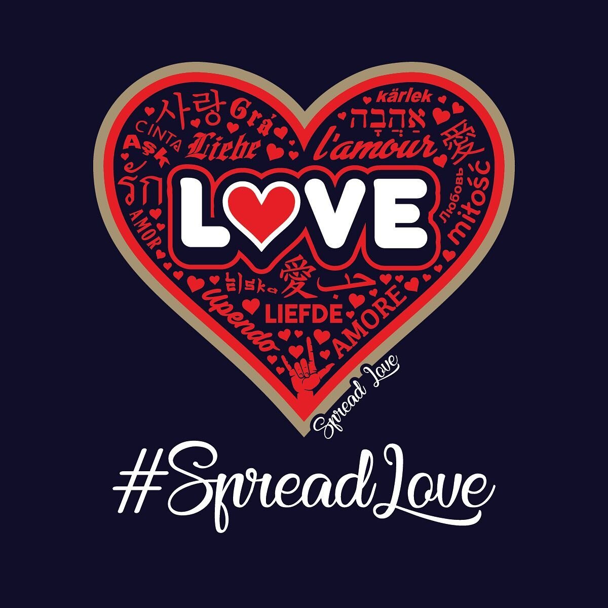 #spreadlove ❤️❤️❤️