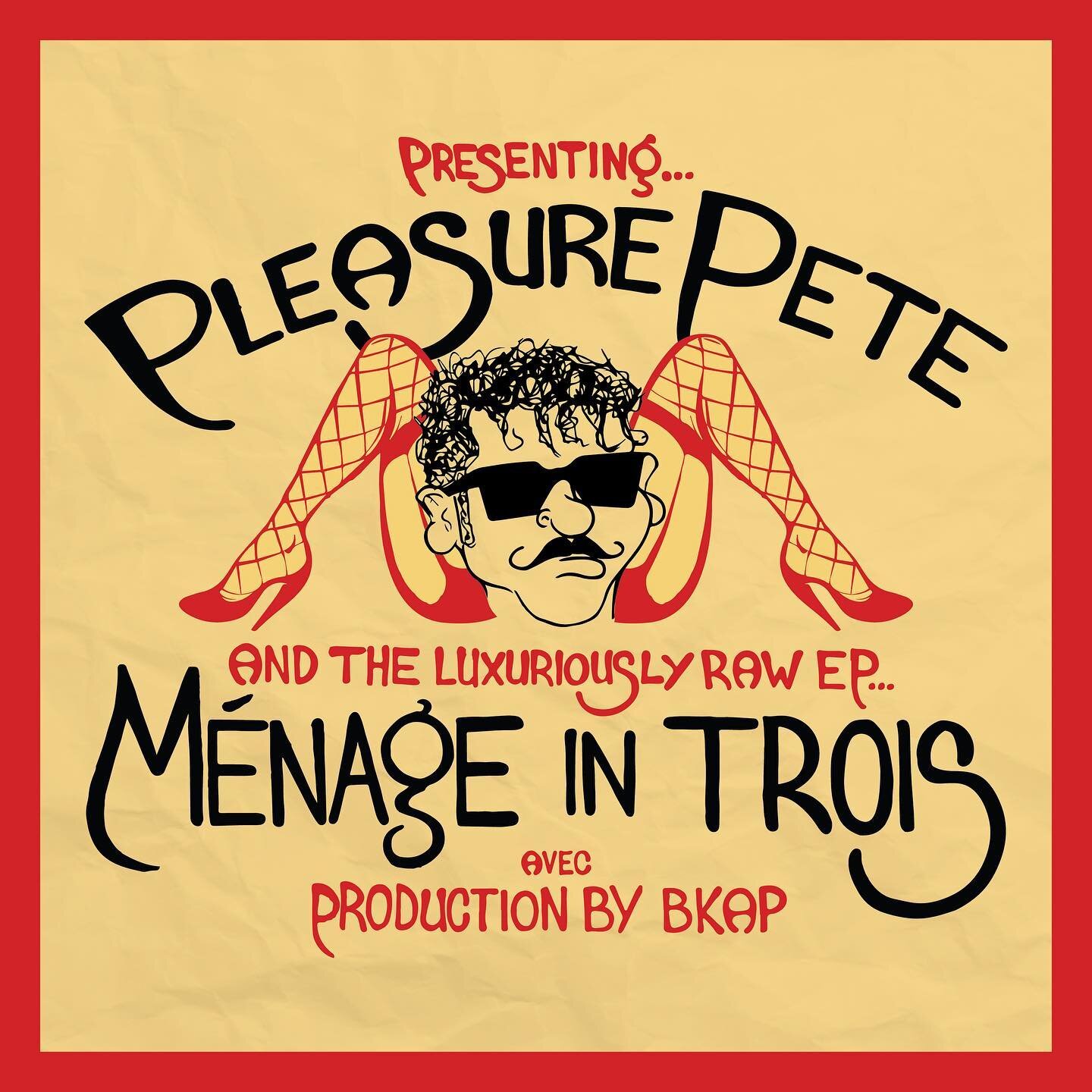 OUT NOW!!!
@pleasurepete M&eacute;nage in Trois. 
3 tracks produced by myself(@bkap_noize )
Featuring cuts by @dj7l
Lettering &amp; Character Art by @dirtweiser 
Mixed by @jonglass_ 
Recorded @thenewglasshousestudio 
#hiphop #newenglandhiphop #repnew