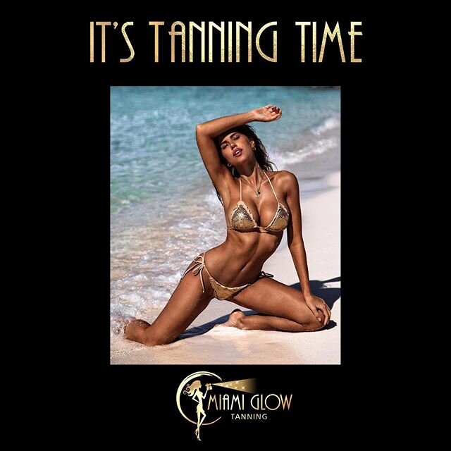 Miami Beach opens Monday. It&rsquo;s tanning time. Call me to book your tan. ☀️ 714-747-2086