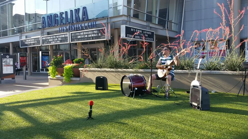 Jake Nice - one man band at Music on Mockingbird