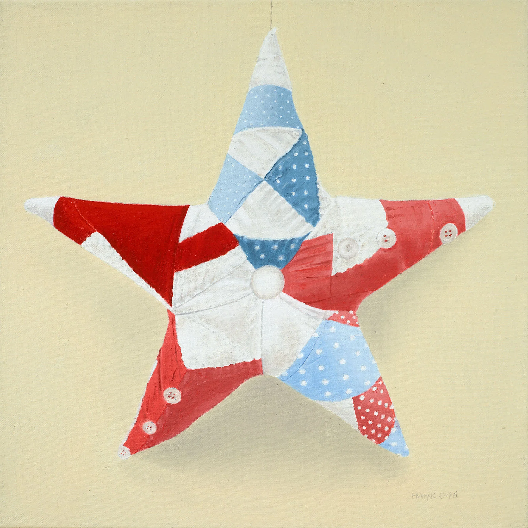Quilted Star- Private Collection, Switzerland