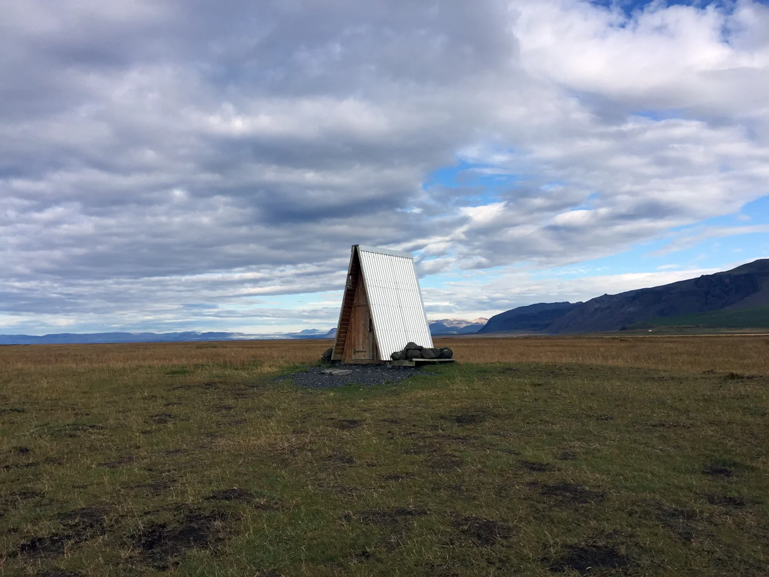 The world's coolest outhouse.