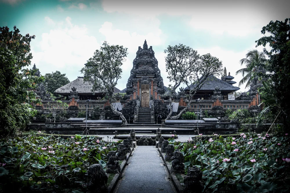 Ubud lotus temple