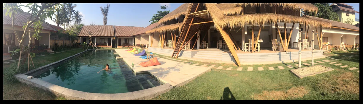 The Kuta Baru Home Stay! What an amazing place to spend our time!