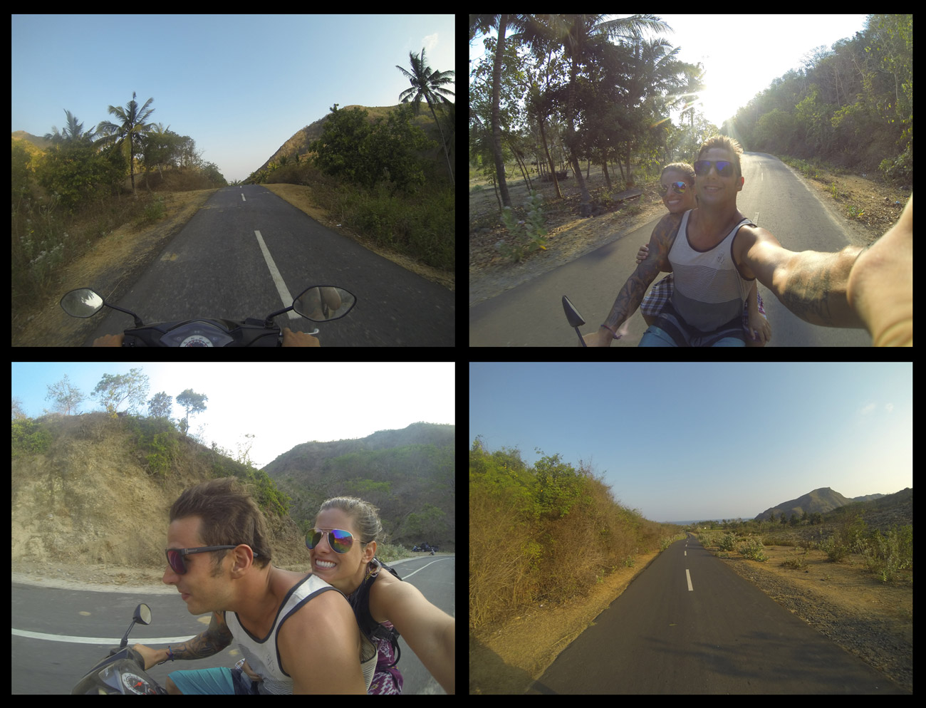 Moped Shenanigans on the empty roads!