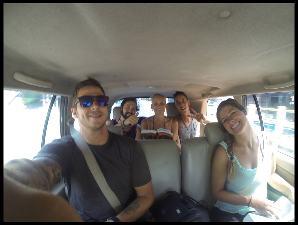 Driving to Senggigi from Mt. Rinjani for a quick 2 day pit stop before heading to Kuta, Lombok.