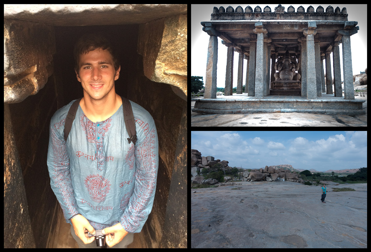 Underground temple, Ganesha temple, and one gigantic granite slab!