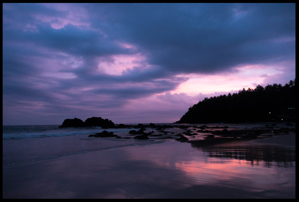 Beautiful Sunset at Mirissa Beach