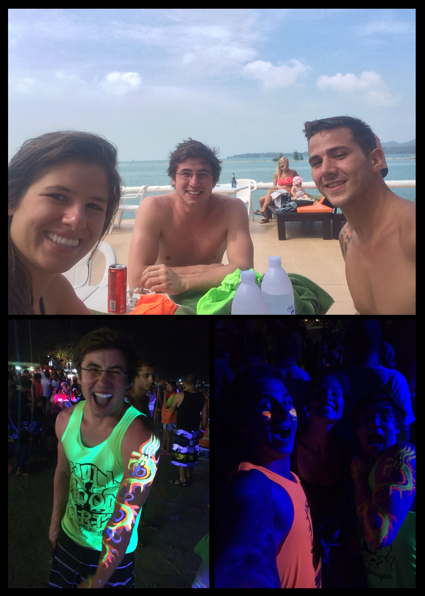 Christmas Full Moon Party on Koh Pha Ngan.