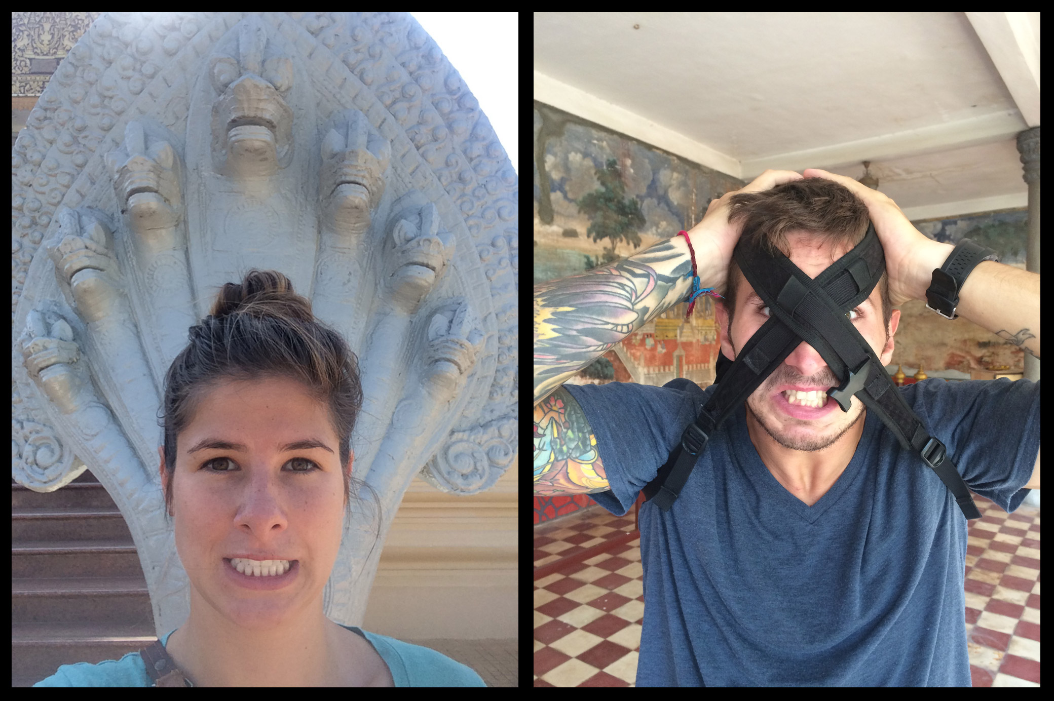 Sometimes traveling gets the best of you! 
