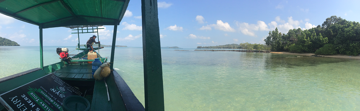 The boat ride back to civilization. 