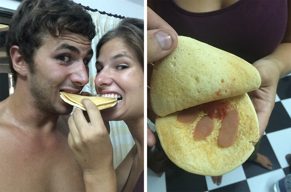 Mystery Pancake Sandwich 