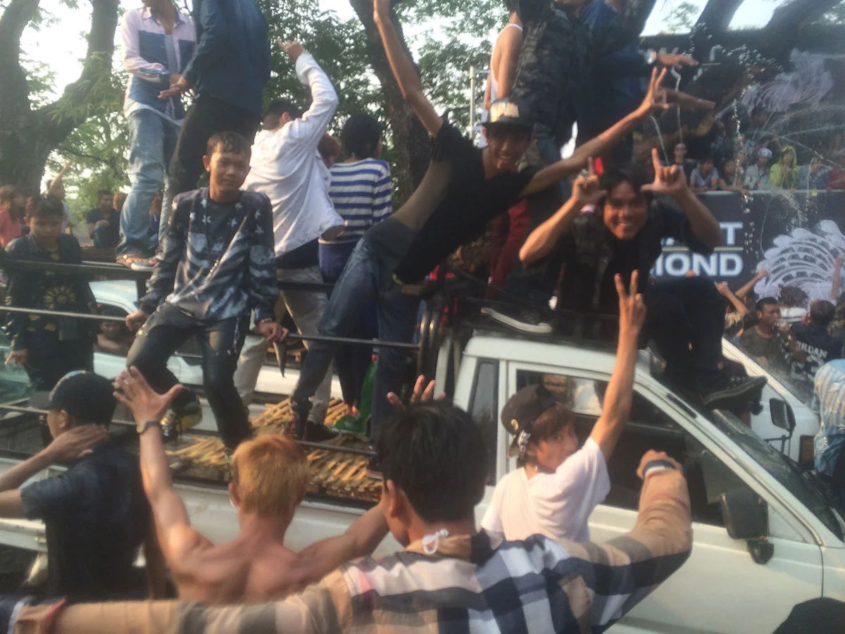 These guys are having a great time!