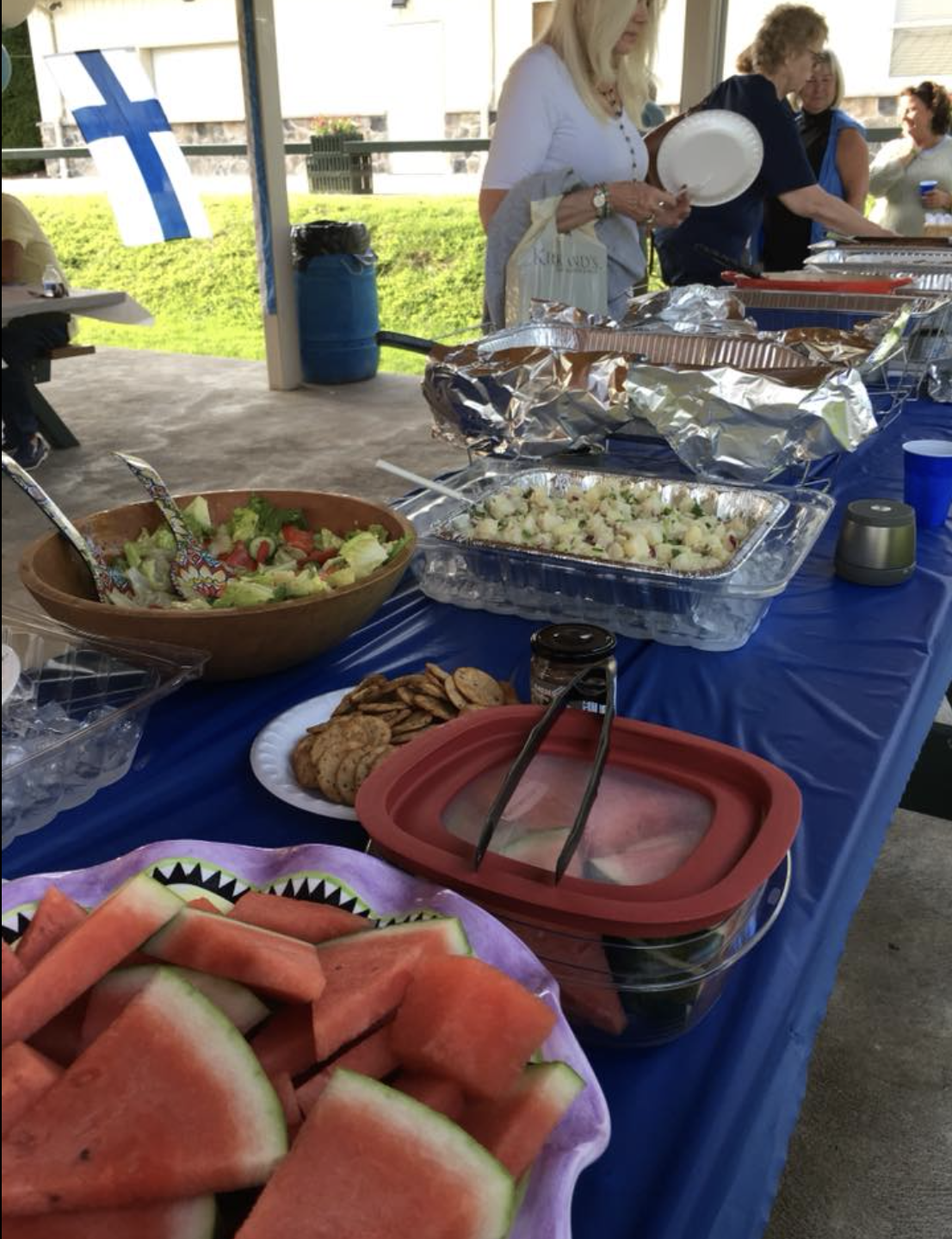 Finnish Potluck Lunch