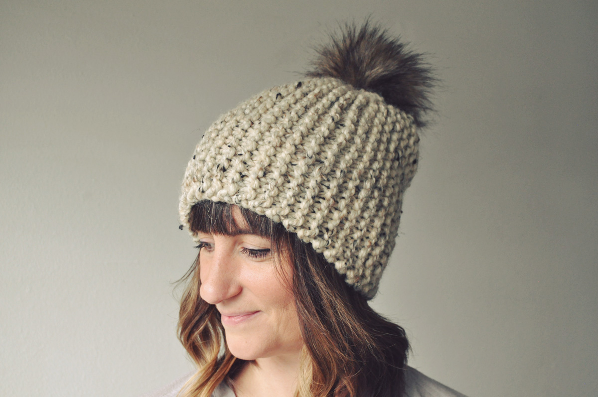 The Pom Slouch in Oatmeal | winter 18/19