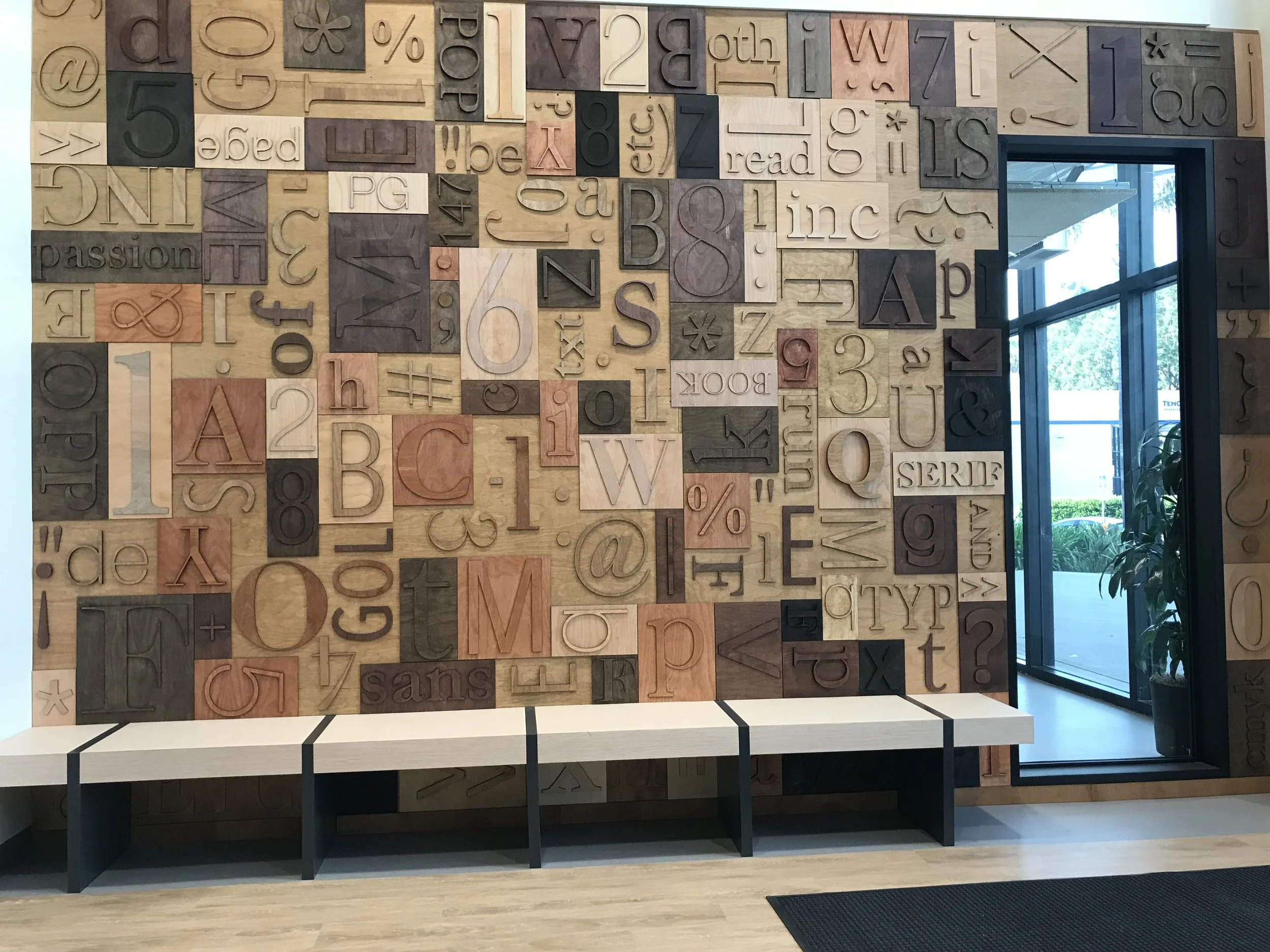 ACB Cio lobby feature wall