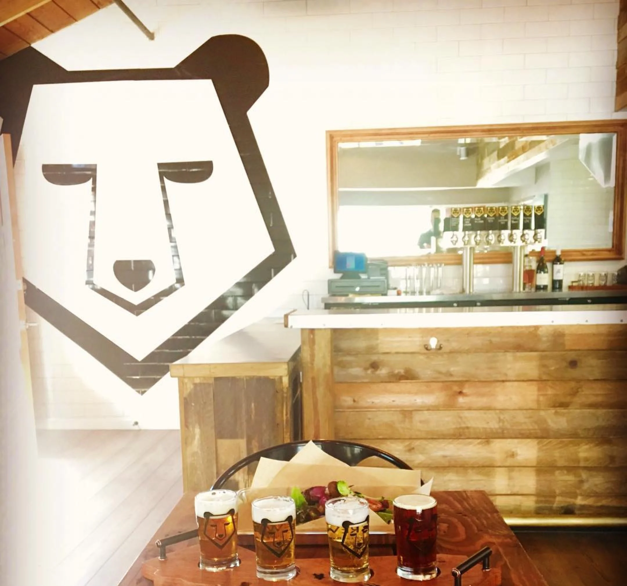 Brass Bear Brewing company tile logo