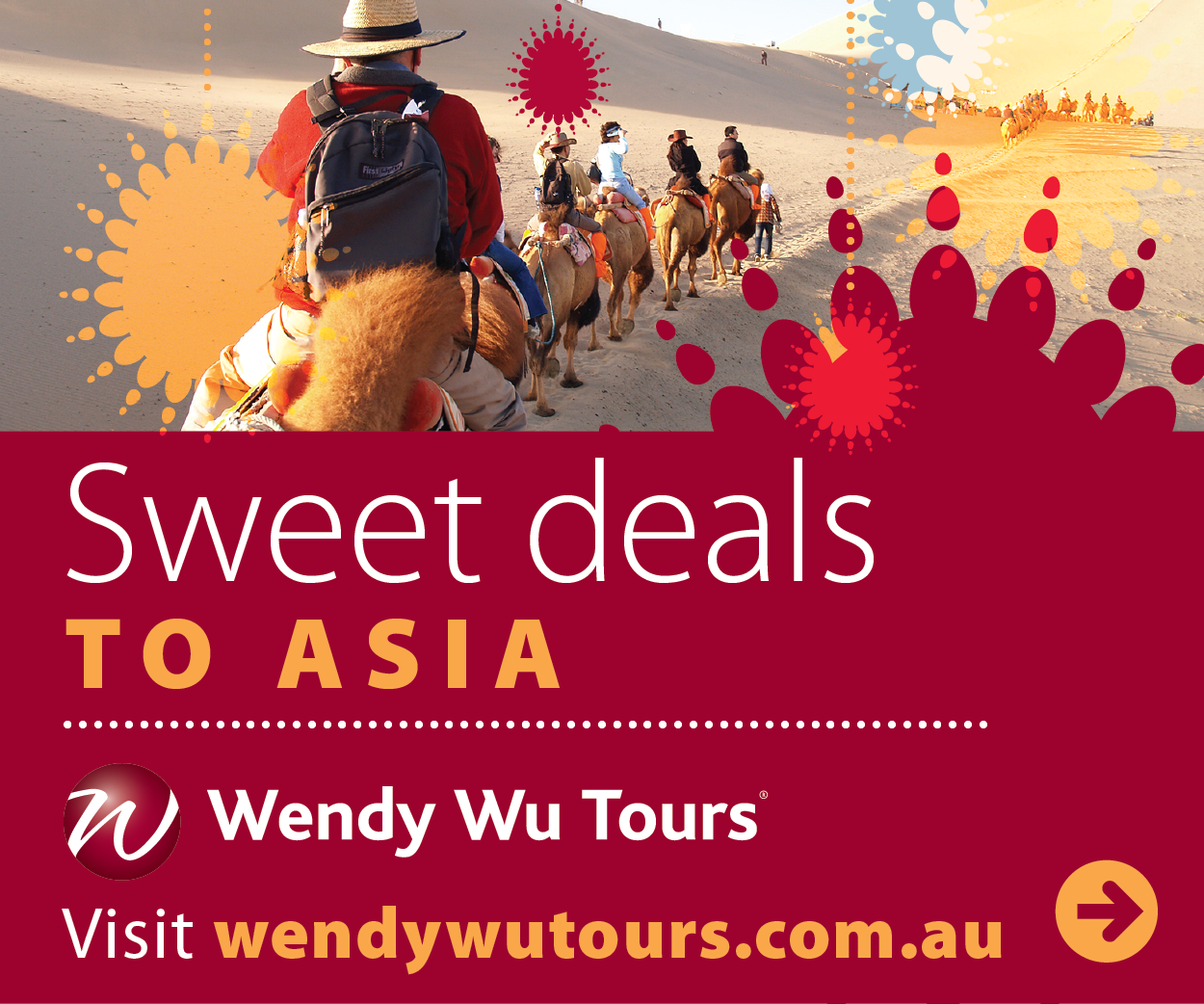 “We have been working with Peter and the team at KYSO for many years now. Peter understands our business needs and is able to transform our ideas into fantastic designs. His attentiveness, professionalism and super efficiency is second to none.” Amanda Bruno / Marketing Manager / Wendy Wu Tours