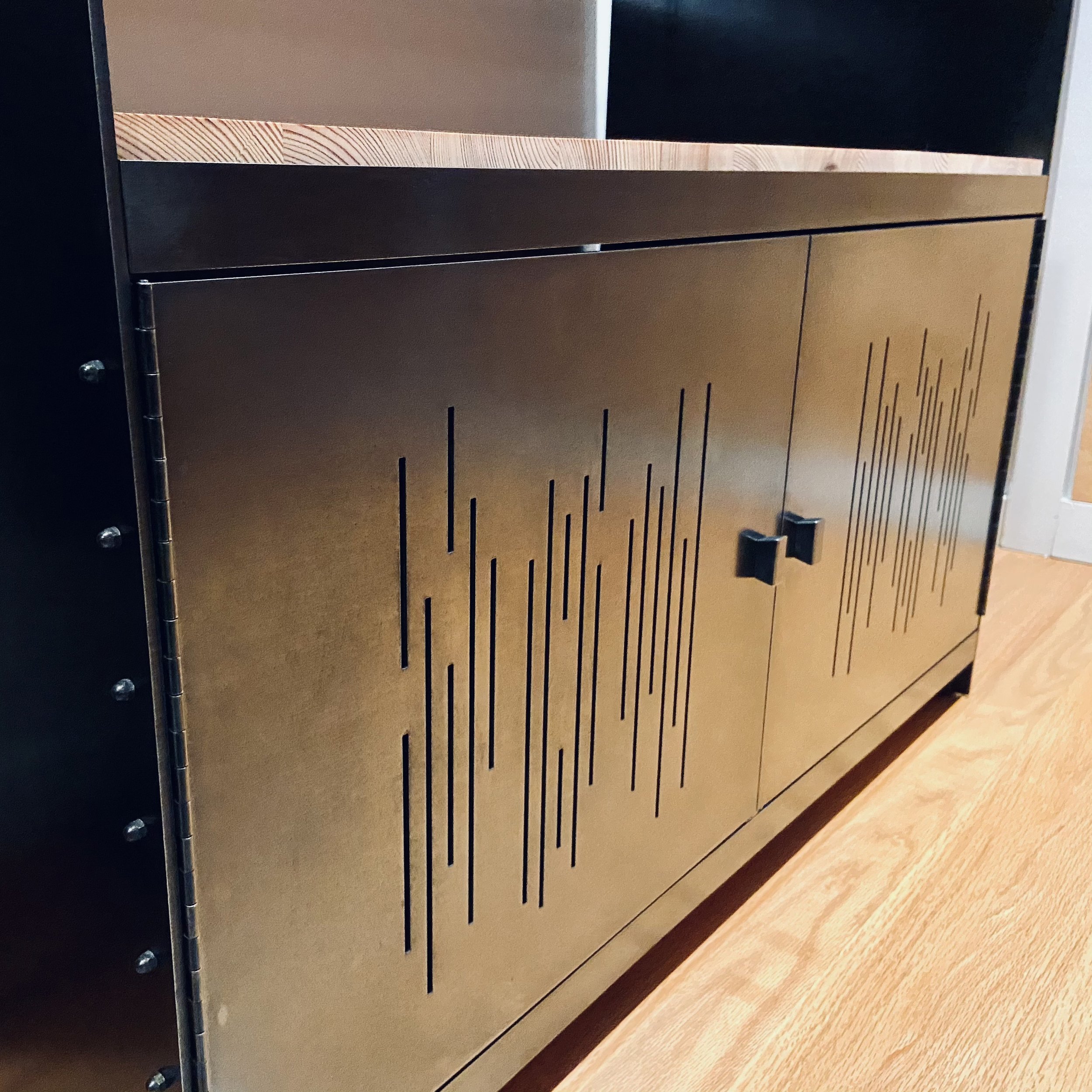 Earl Street Audio Cabinet - Detail