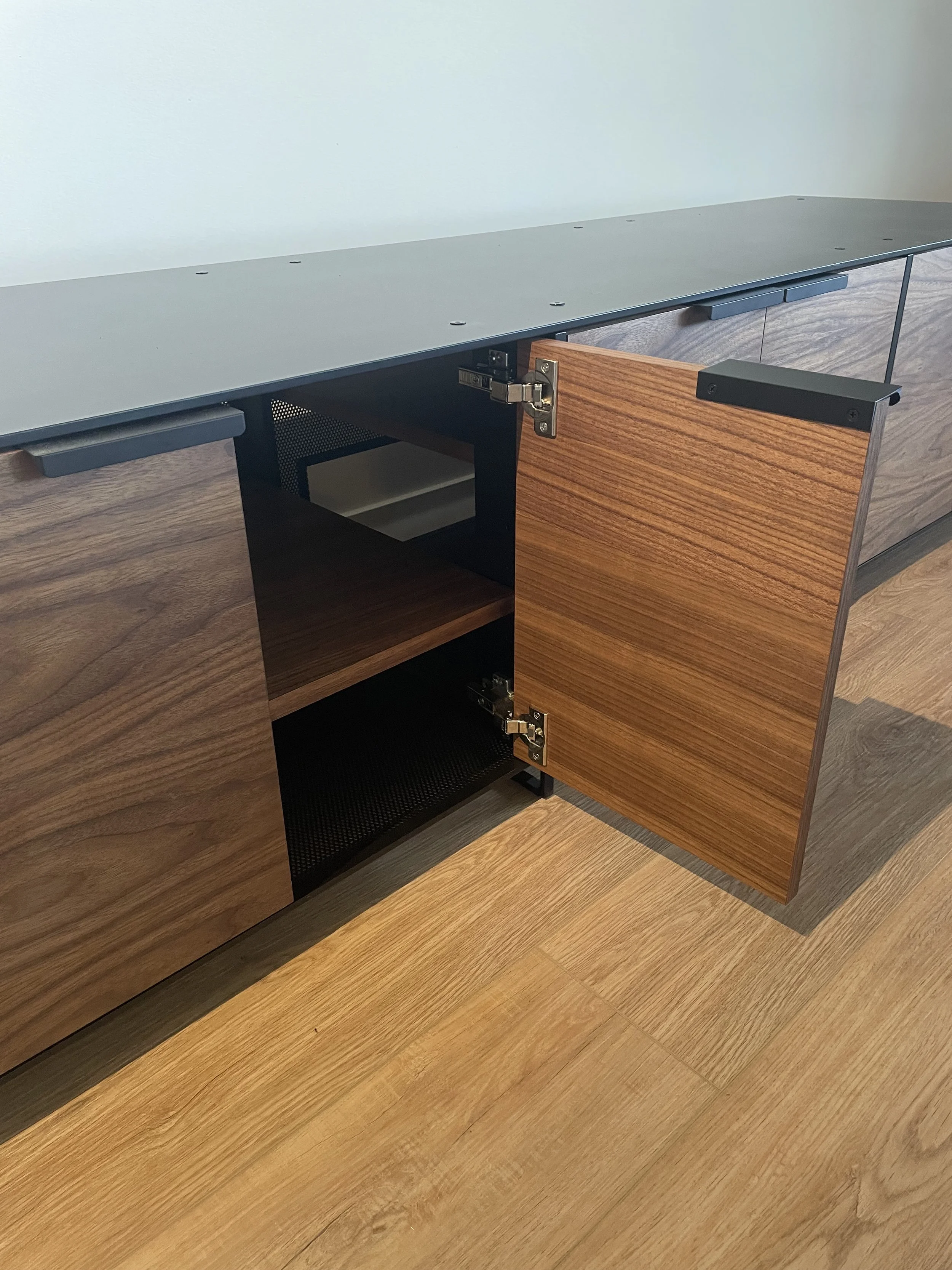 Lynn & Greg's Stereo Cabinet - Detail