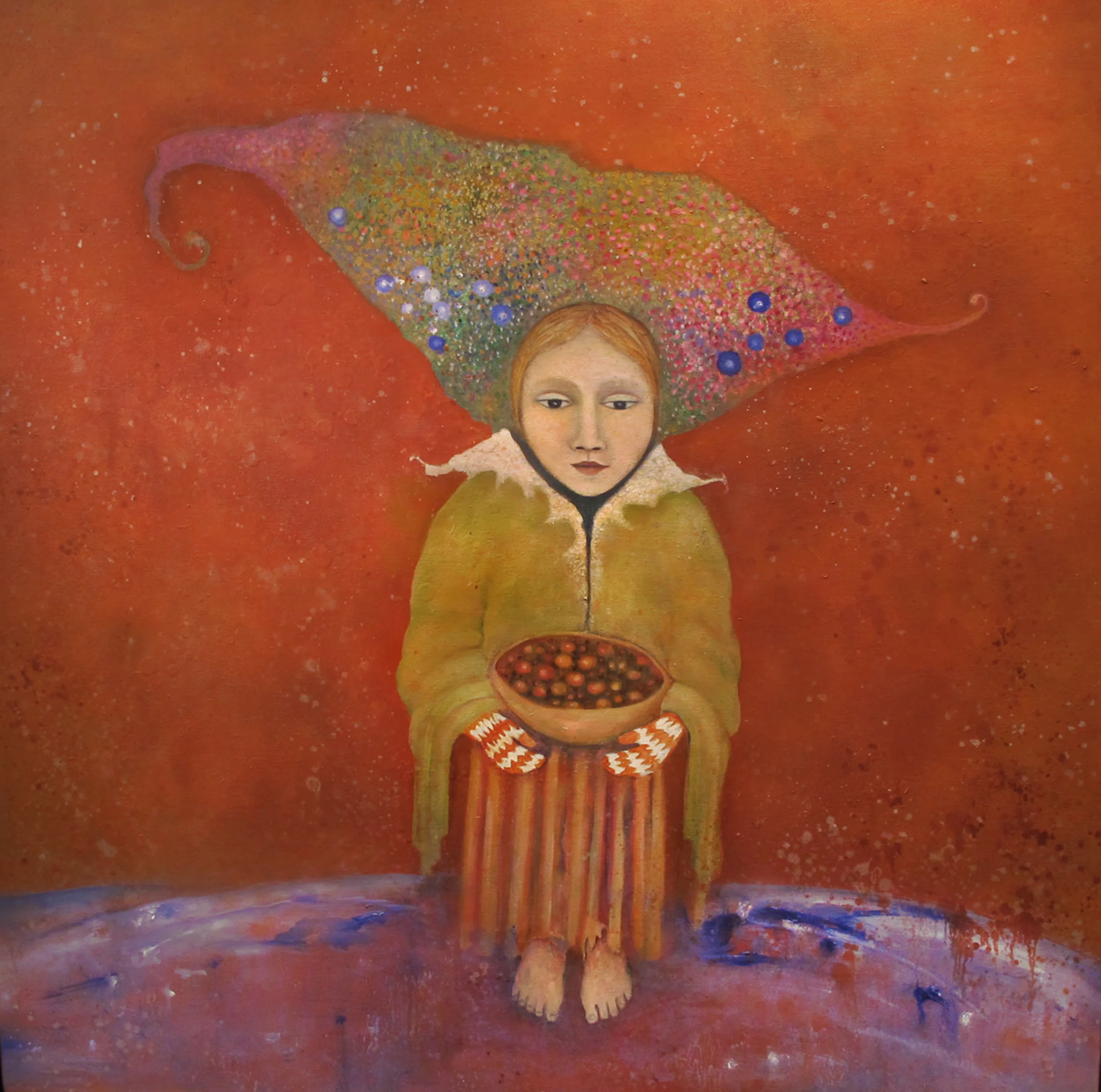 Gnome With Red Berries