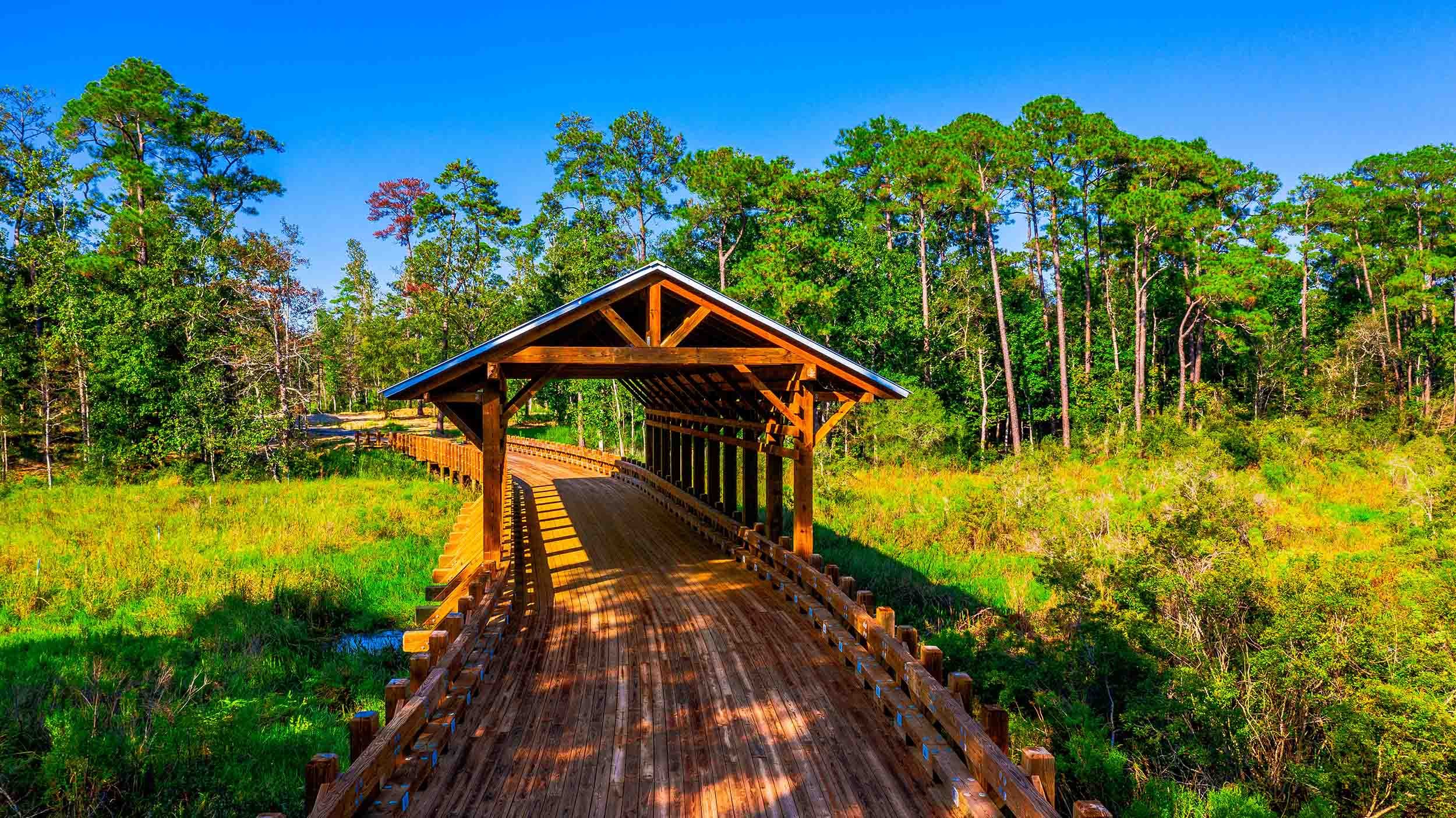 vehicular wood bridge