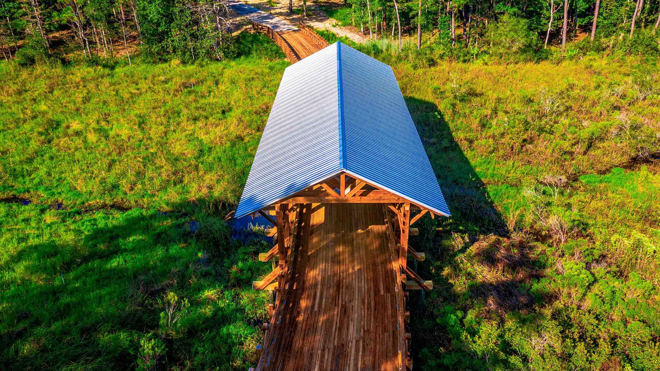 vehicular wooden bridge