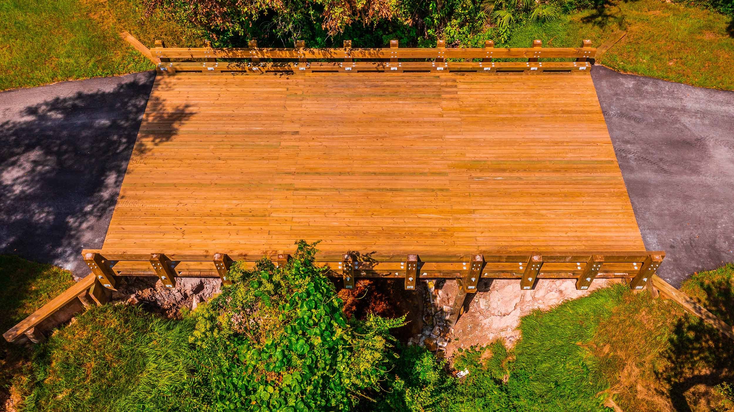 wooden bridge