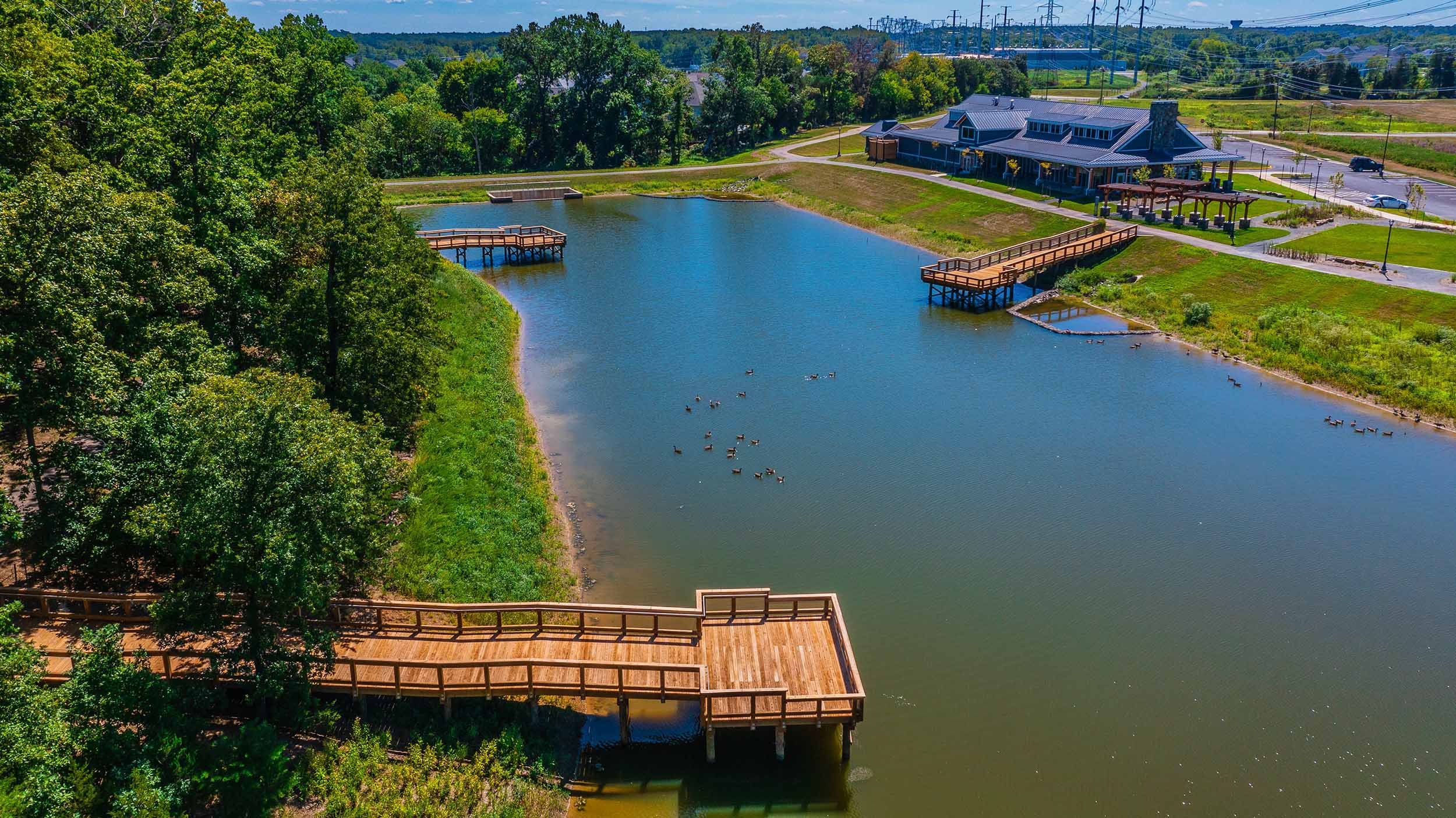 nature trail boardwalk construction