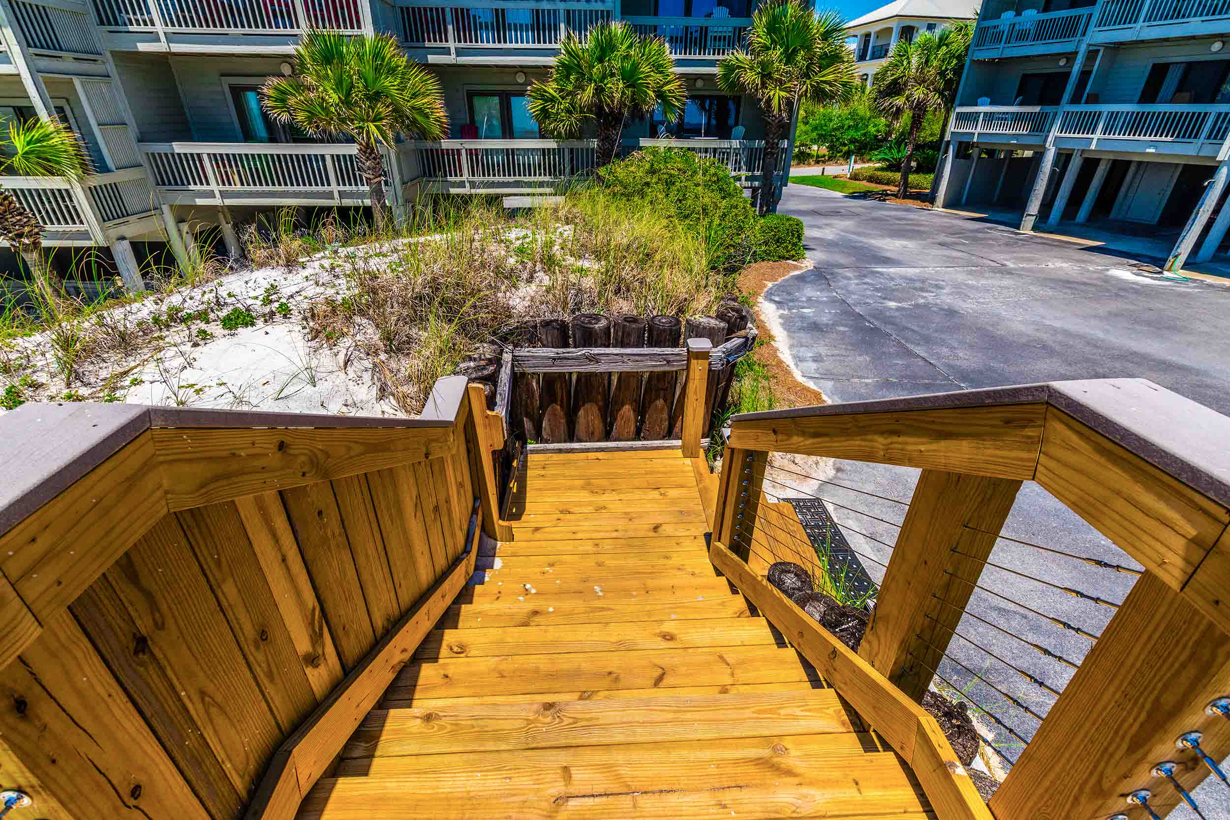 residential beach boardwalk construction