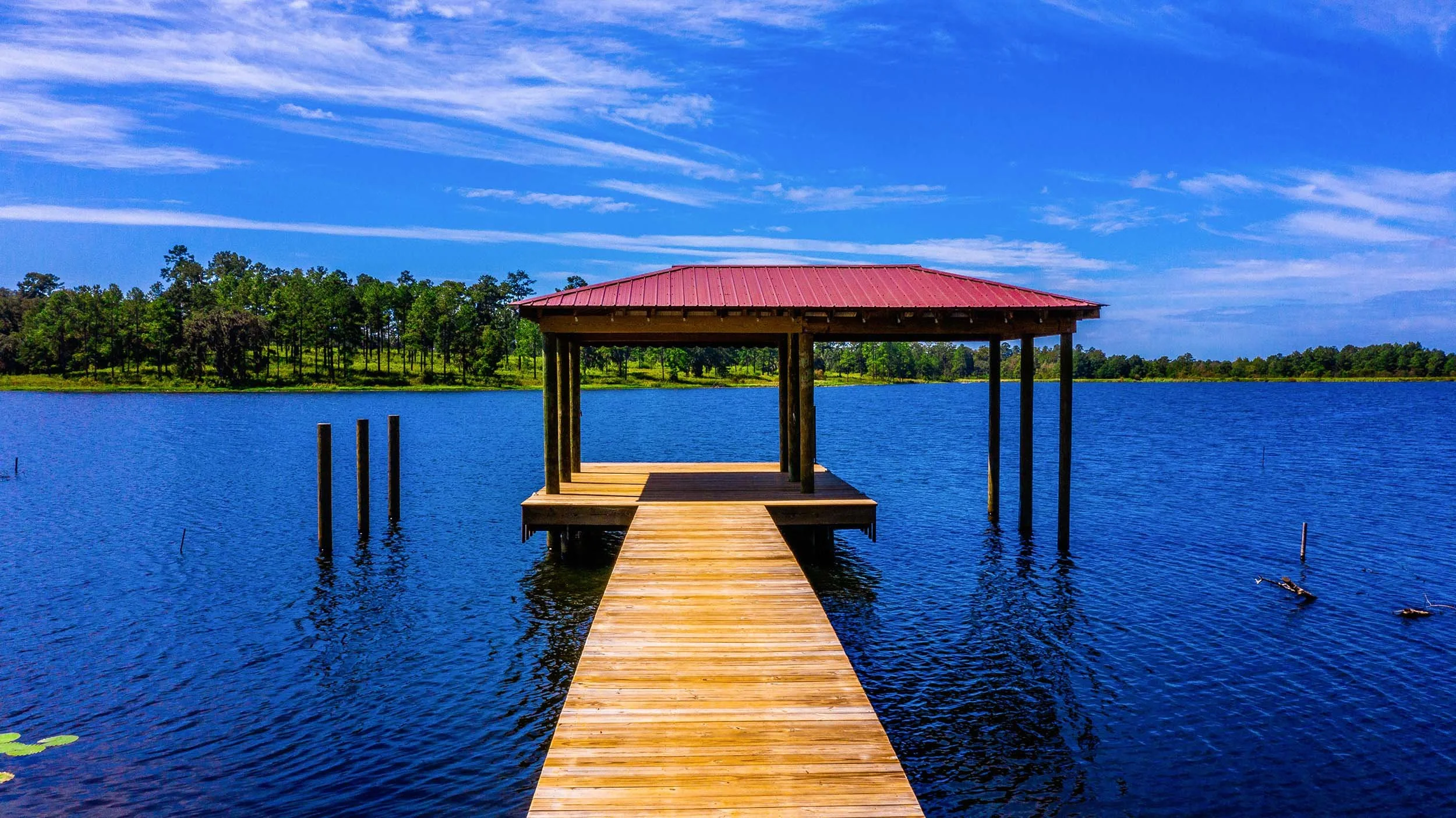 boardwalk boathouse construction