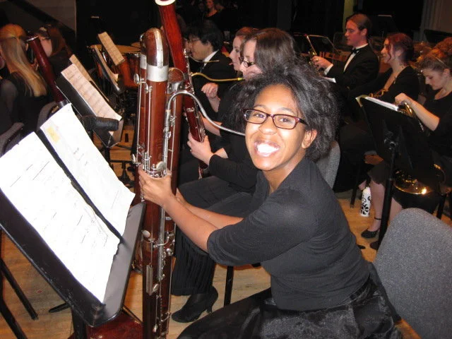 playing contrabassoon, most likely Mahler