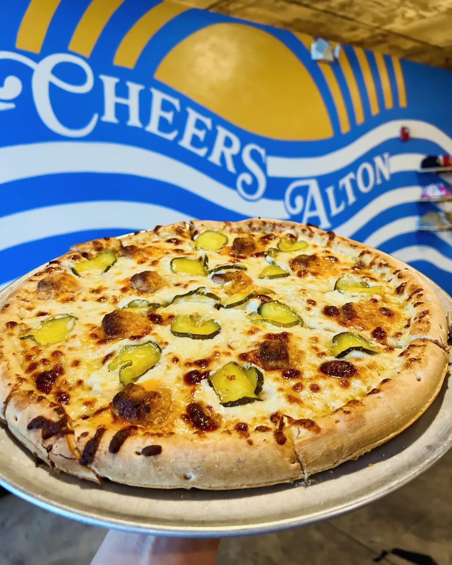 Hey Pickle People!  We&rsquo;ve got Pickle Pizza and Slushy Pickle Margaritas today!  The pickled pizza is piled with ranch, mozzarella, dill pickles, and Nashville hot fried cheese.  The pickle margarita is salty, briny, and boozy&hellip; give it a 