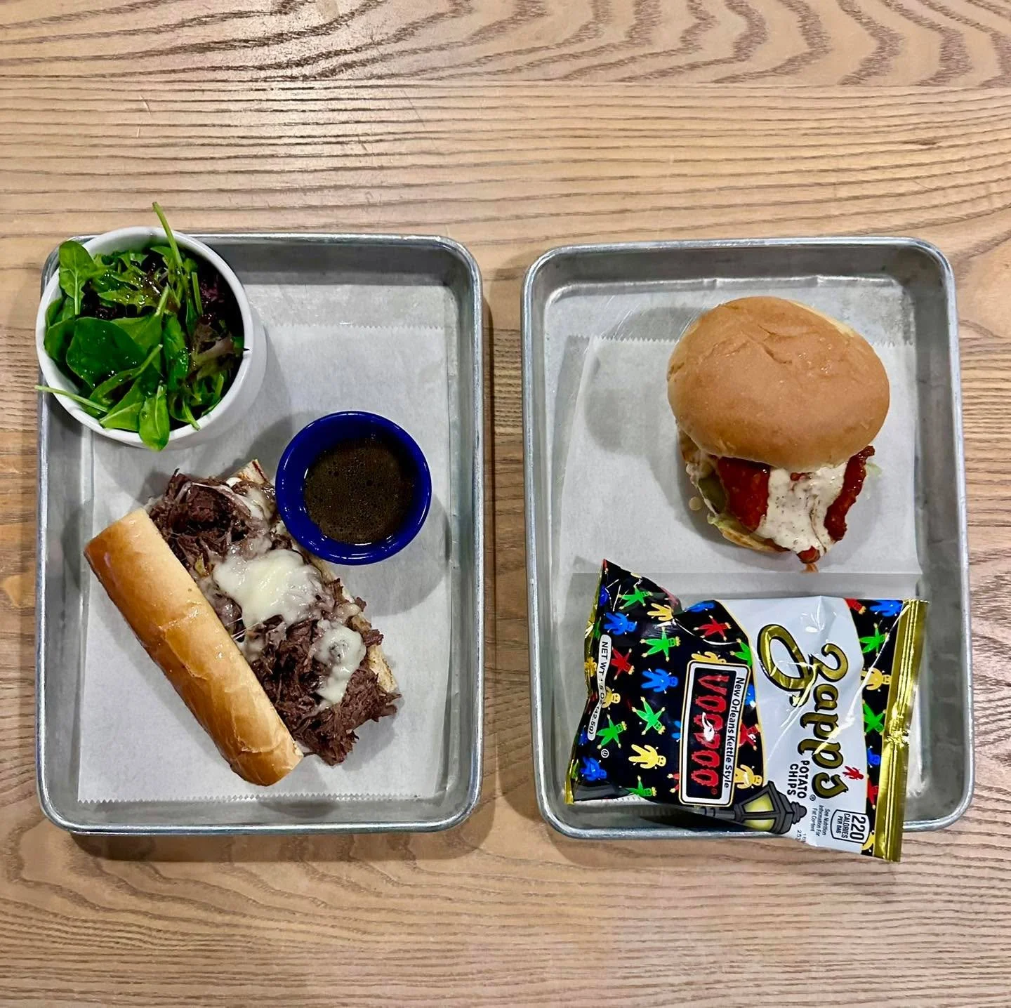 Do yall have any favorites from the new seasonal menu yet?  Here is the full list of new items to help you make a decision:

CRAB RANGOON DIP creamy surimi dip topped with a sweet and sour drizzle and served with fried wontons 14

CRABBY BITES V+ art