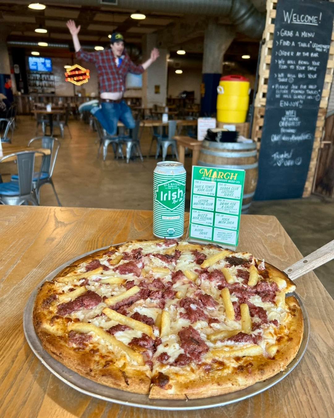 Happy Pizza Thursday AND Drink for a Cause!

25% of all beer and herbarium sales today will go to support the National Great Rivers Research and Education Center (NGRREC), and you can add a donation to your tab at the register!  This includes beer to