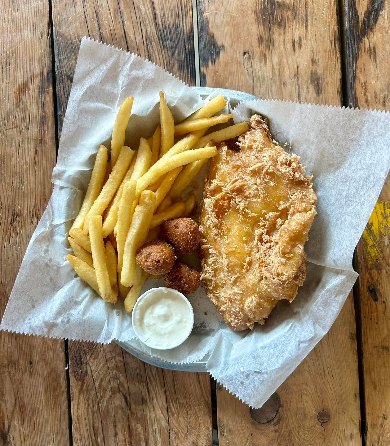 Happy fish Friday!  Come see us for all of your Beer Battered Fish n Chips needs - every Friday!