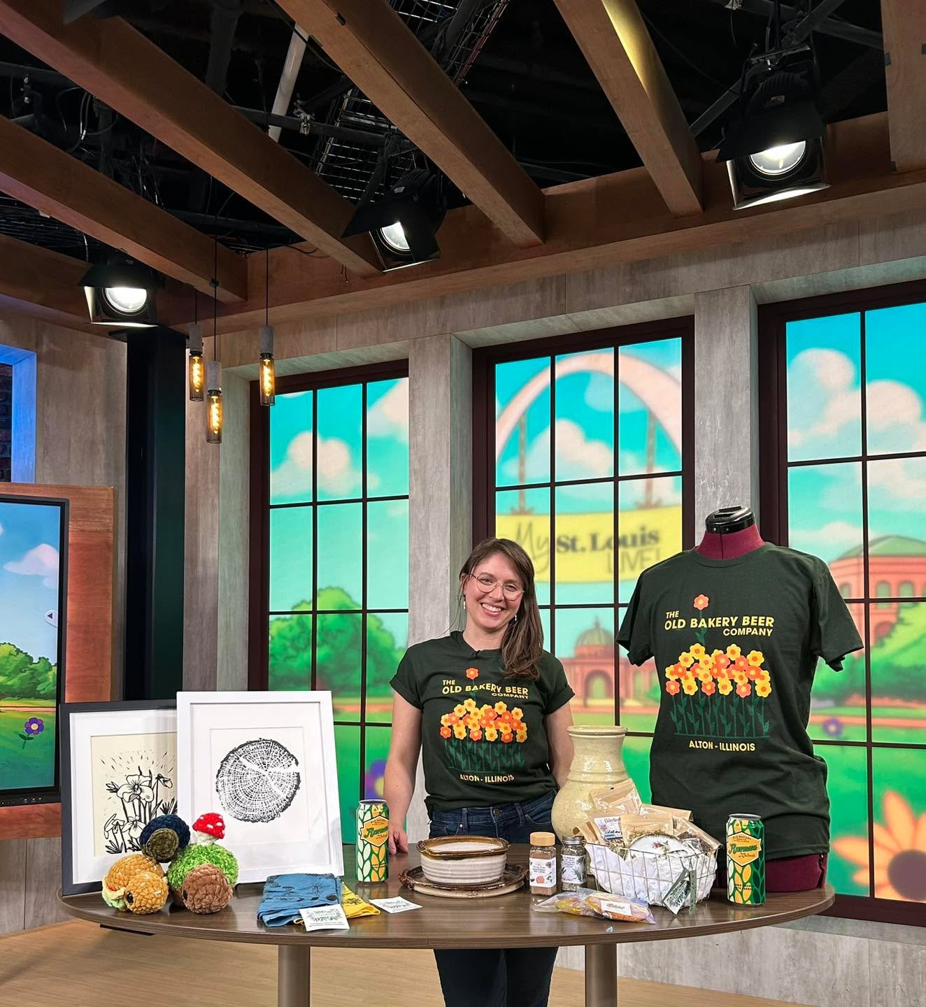 Thanks to My St. Louis LIVE for having us out to talk about Riverbend Earth Day!

Riverbend Earth Day is THIS SATURDAY from 11:30 am - 4:30 pm.  That means environmental education, eco-conscious artists, plant sale, live music, custom merch, and of c