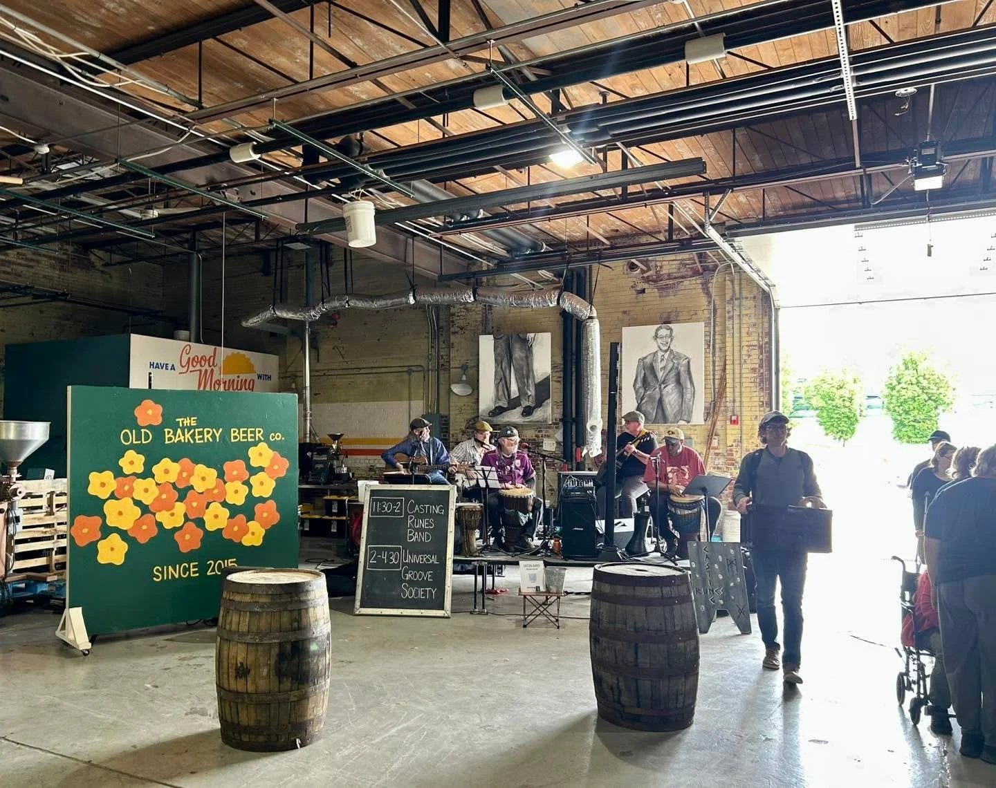 Everybody is set up and ready to see you at Riverbend Earth Day today! The event starts NOW and goes until 4:30 pm. 

Enjoy environmental education, ecofriendly artisans, plant sale, live music, custom merch, Kernza Maibock, and perhaps stick around 