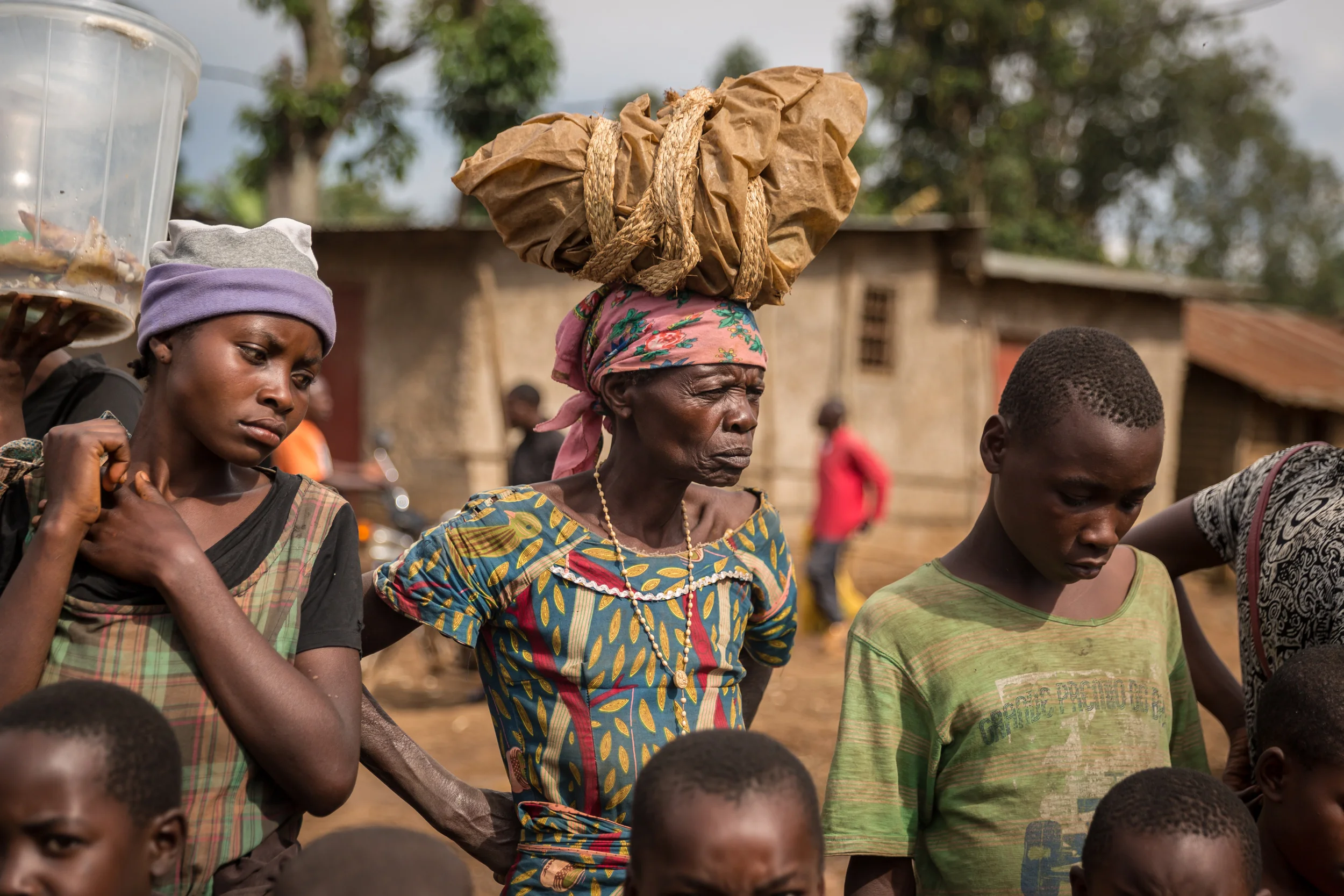 Daily life in the marketplace of Mudaka, Eastern Democratic Republic of Congo. 10.13.2017
