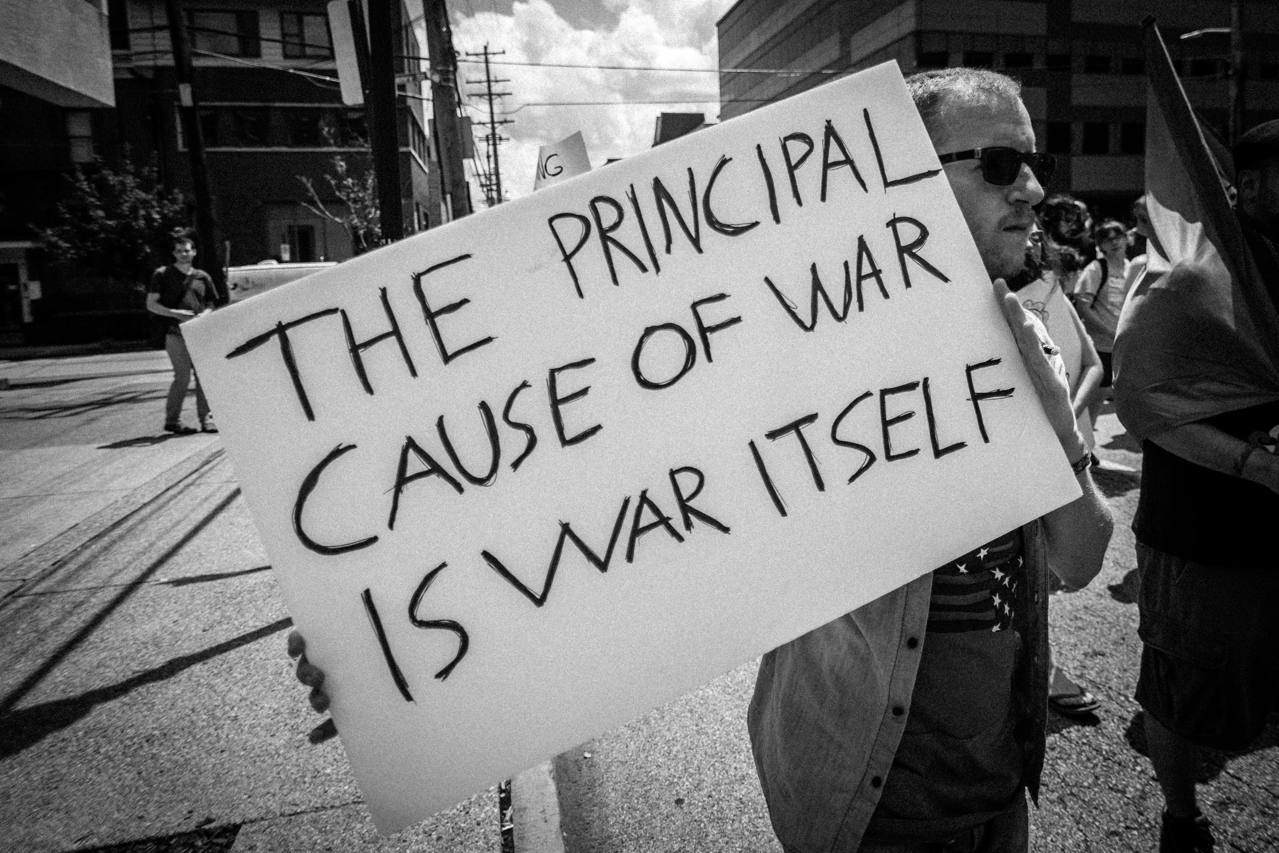 Pittsburgh Anti-War Protest July 2017