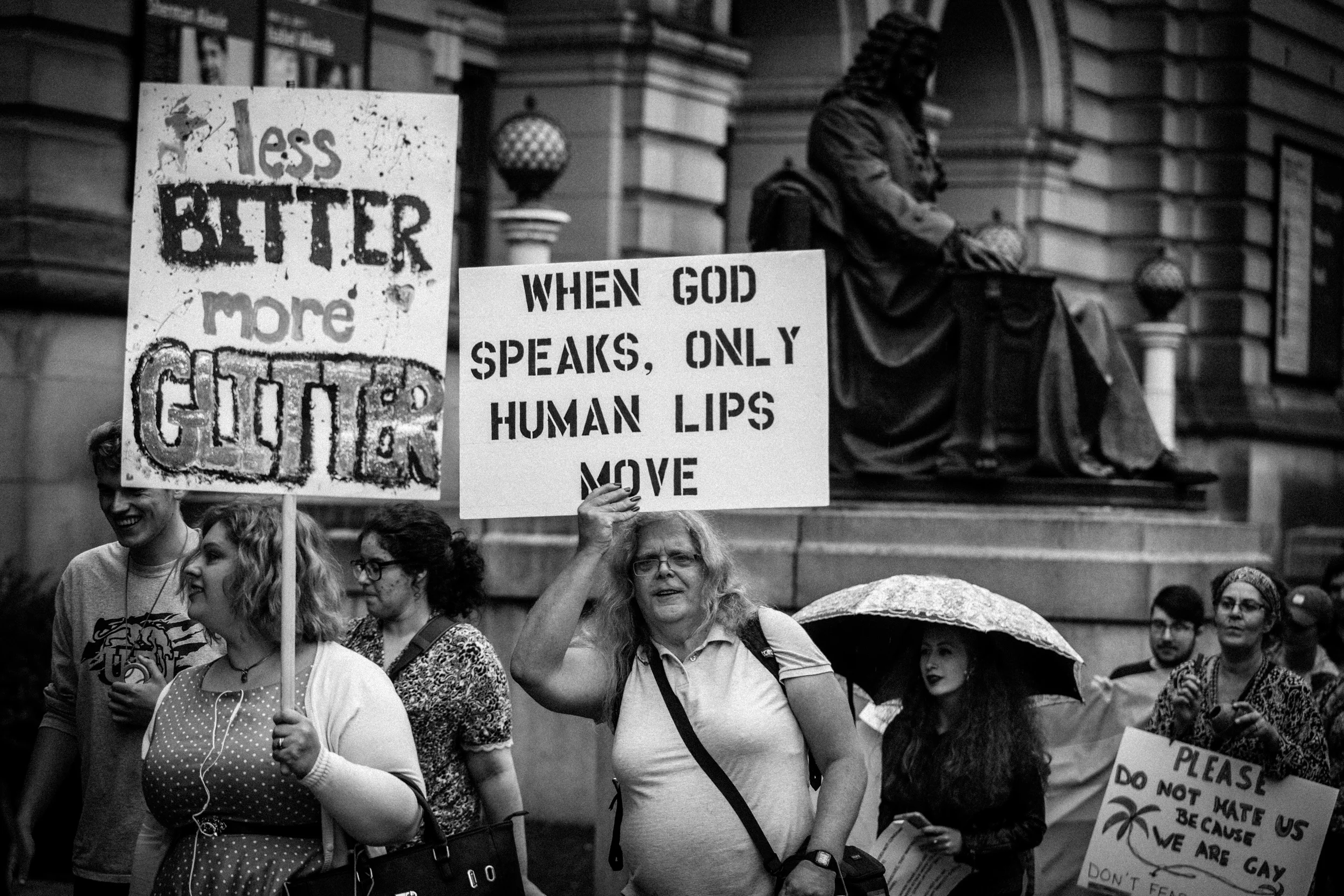 Westboro Baptist Church Protest October 2017
