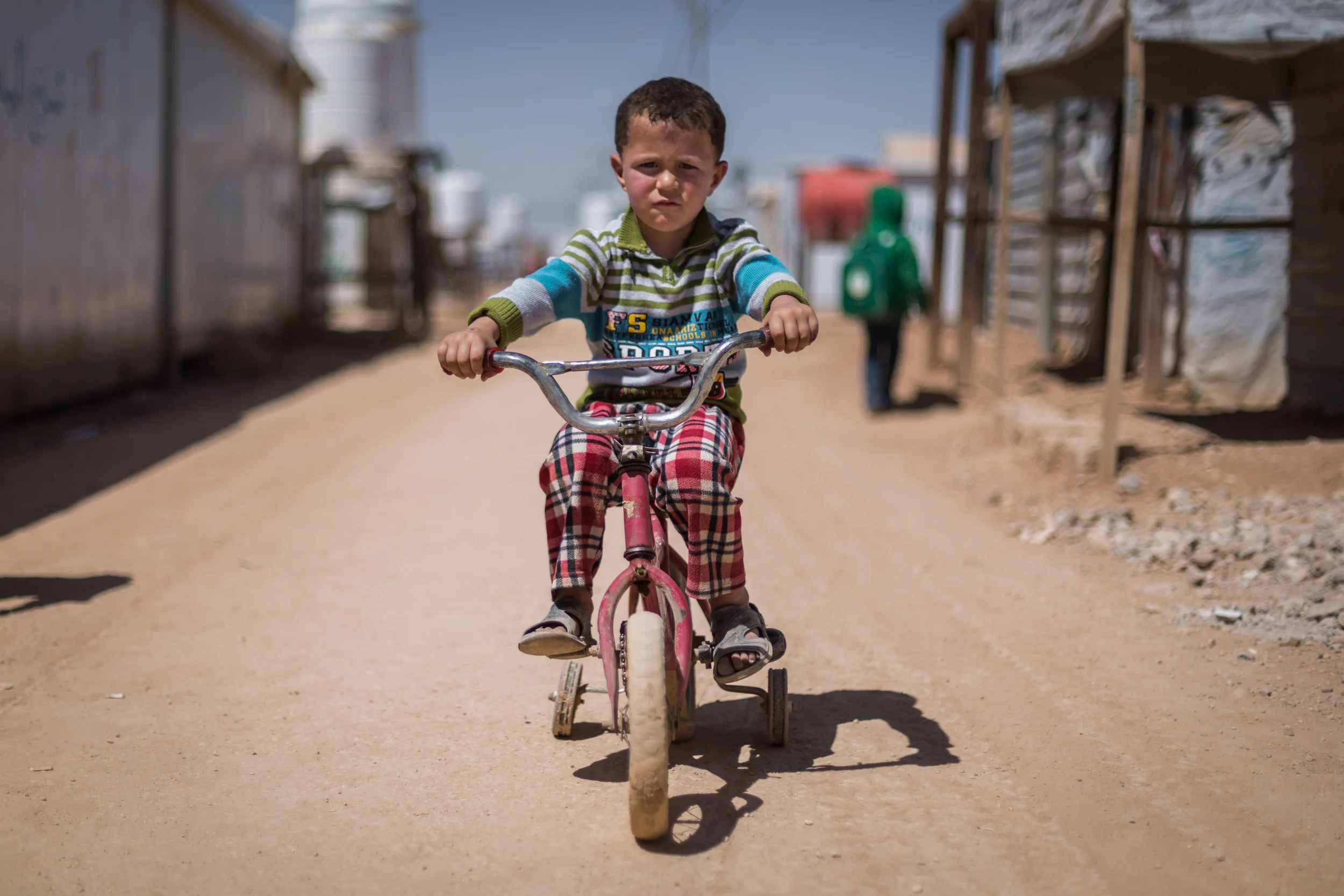 Younis, age 4 Inside the Zaatari Refugee Camp 04.19.2016