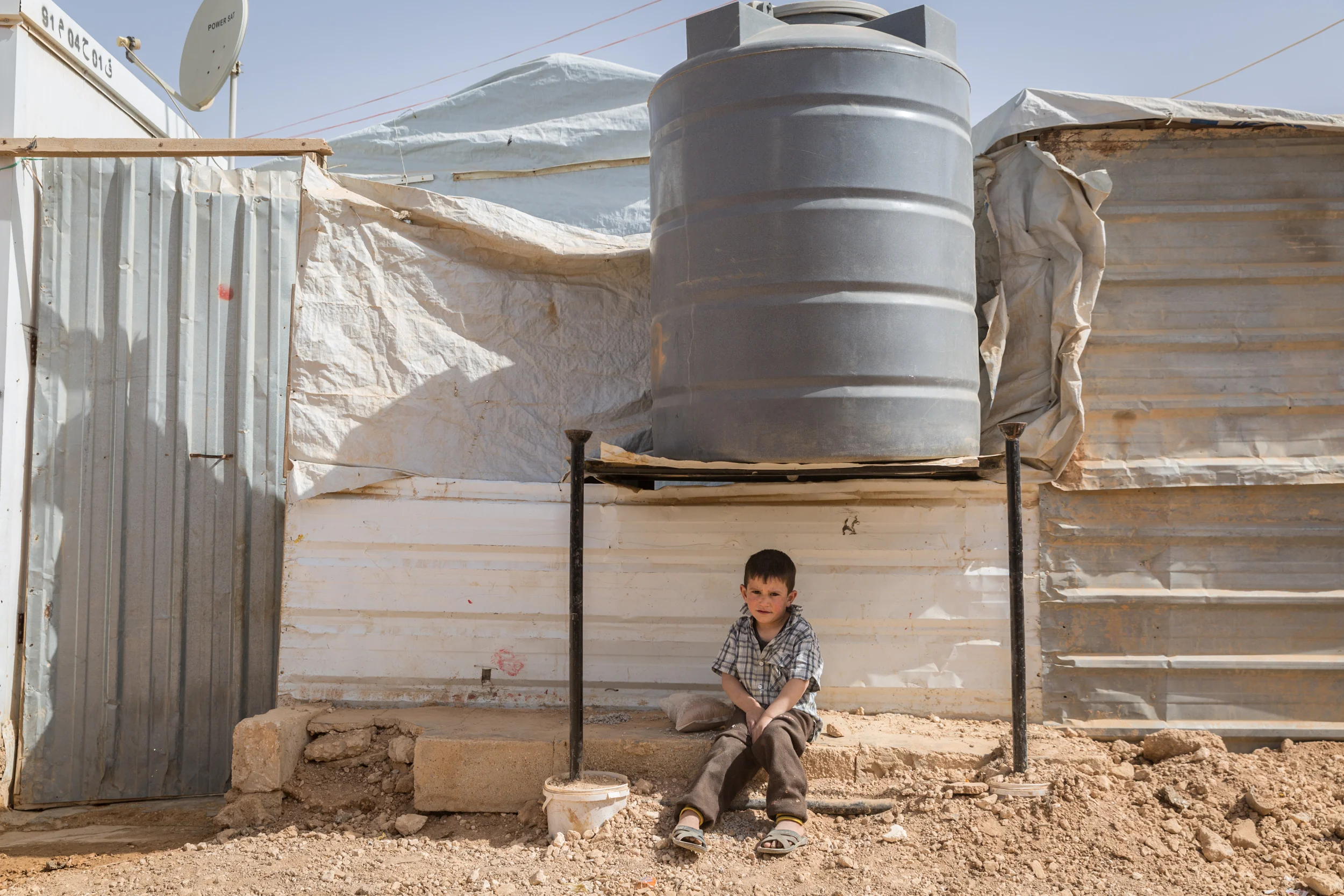 Daily Life Inside the Zaatari Refugee Camp 04.15.2016