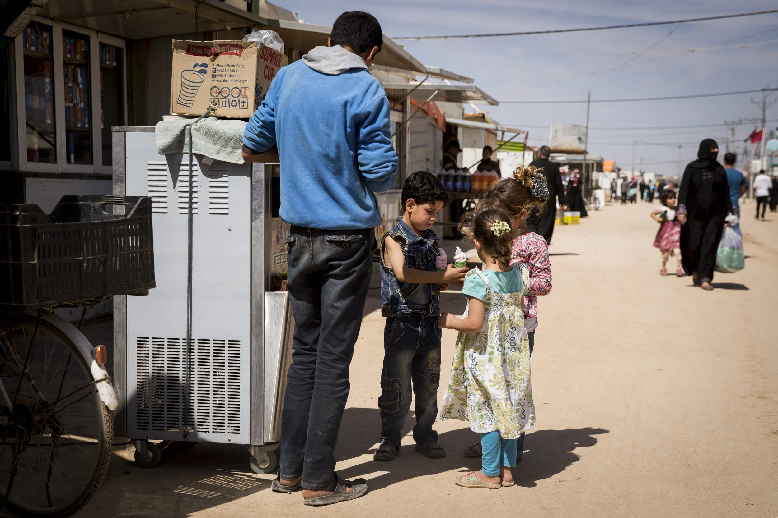 04.05.2016 Daily life in the Zaatari Refugee Camp